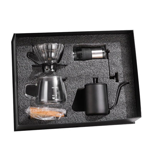 4 Piece Manual Pour Over Coffee Drip Set